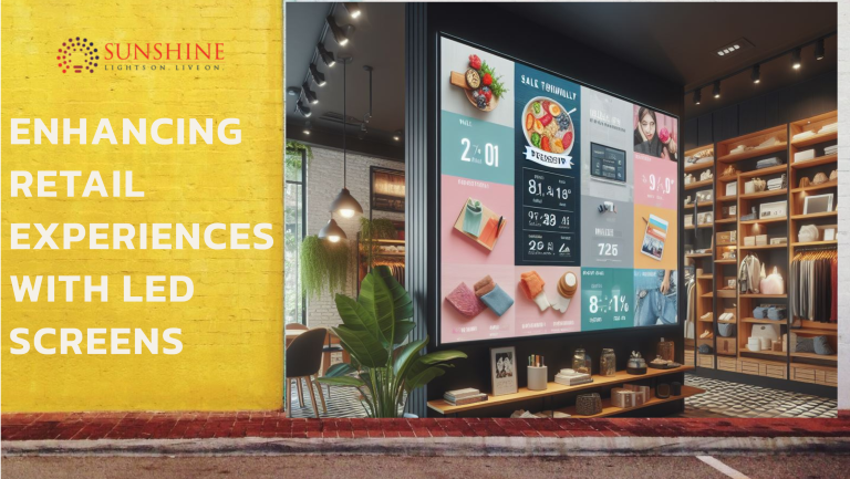 Enhancing Retail Experiences with LED Screens